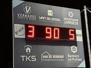 Donderdag halve finale beker : Mierlo Hout – EVV Echt 5