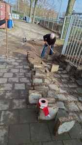 Niet parkeren op het binnenterrein