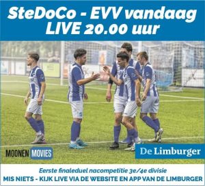 Promotiewedstrijd SteDoCo - EVV Echt live te volgen. 1