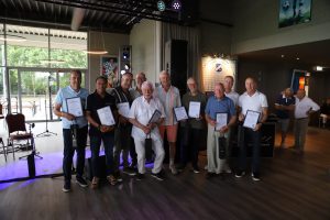 Veertig jubilarissen bij 100 jarig bestaansfeest EVV Echt. 1