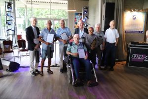 Veertig jubilarissen bij 100 jarig bestaansfeest EVV Echt. 2